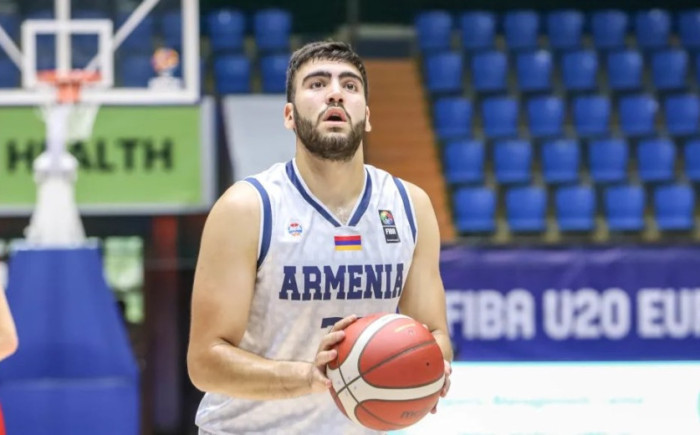 Բասկետբոլիստ Յուրա Մելիքյանի տպավորիչ ցուցանիշները Երևանում անցկացված Եվրոպայի Մ20 Բ դիվիզիոնի առաջնությունում