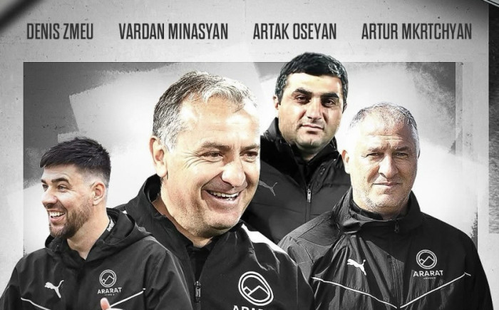 Վարդան Մինասյանն ու իր մարզչական շտաբը հեռացան Արարատ-Արմենիայից