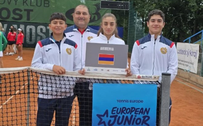 Պատանի թենիսիստները Չեխիայում մասնակցում են Եվրոպայի առաջնությանը