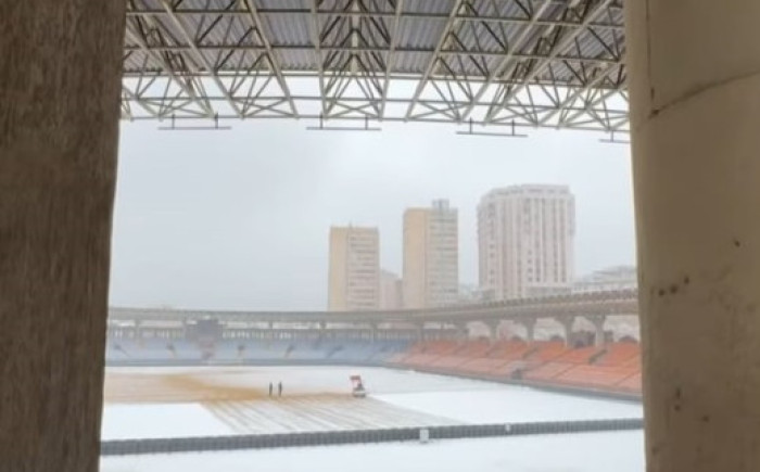 Առատ ձյուն Երևանում․ Կհետաձգվի՞ սուպերգավաթային հանդիպումը