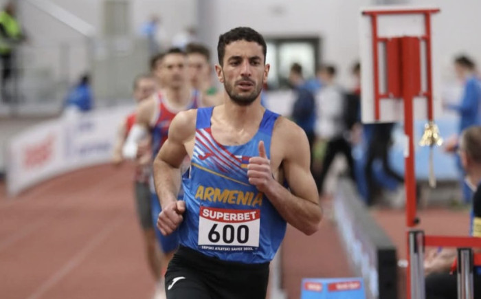 Վազորդ Երվանդ Մկրտչյանը Հայաստանի նոր ռեկորդ է սահմանել Բելգրադի մրցաշարում