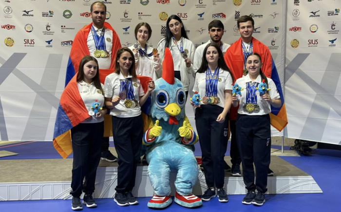  6 ոսկե, 7 արծաթե և 4 բրոնզե մեդալ՝ վազող թիրախ մրցաձևի Եվրոպայի առաջնությունում