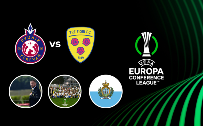 Սան Մարինոյի «Երեք ծաղիկները». Կոնֆերենցիաների լիգայում Փյունիկի առաջիկա մրցկացի հետքերով