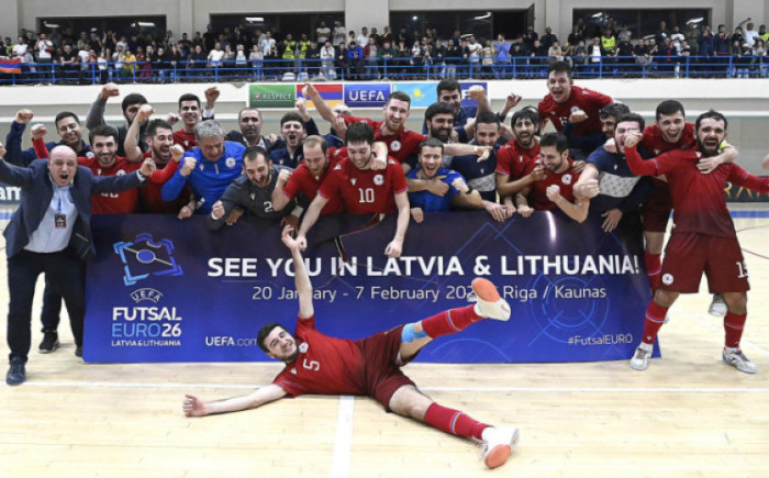 Ֆուտզալի Հայաստանի ազգային հավաքականը FIFA-ի դասակարգման աղյուսակի ԹՈՓ 20-ում է
