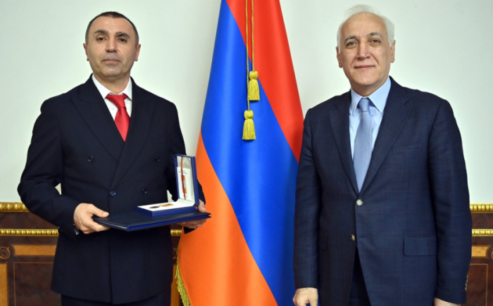 Ռուբեն Նազարեթյանը պարգևատրվել է Մովսես Խորենացու մեդալով