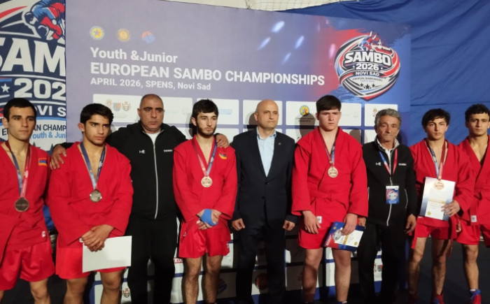 Հայաստանը 16 մեդալ է նվաճել Սամբոյի Եվրոպայի պատանեկան ու երիտասարդական առաջնությունում