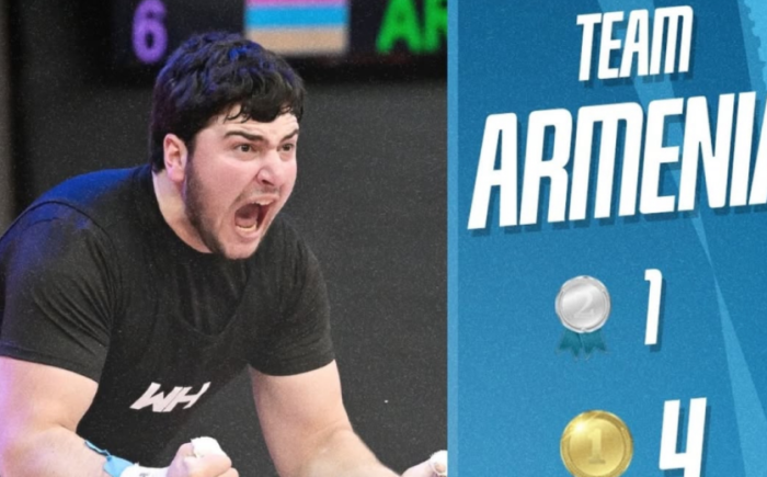 Ծանրամարտի Հայաստանի պատանիների հավաքականն աշխարհի առաջնության մեդալային հաշվարկում երկրորդն է