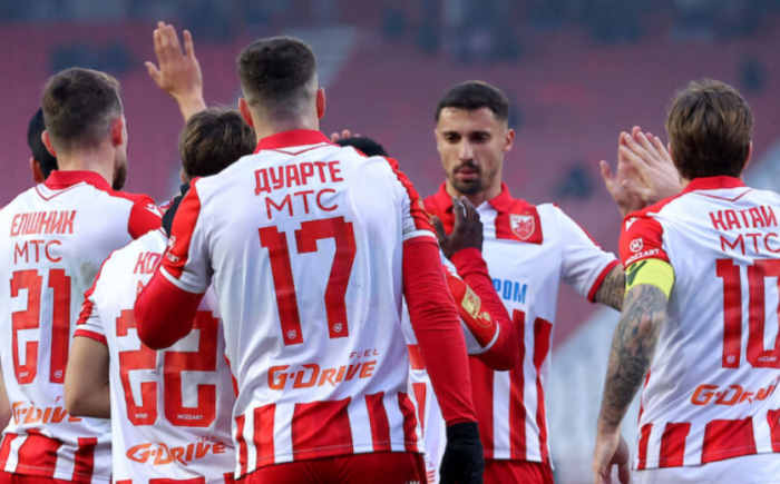 Ցրվենա Զվեզդան ջախջաիչ հաղթանակ տարավ․ Տիկնիզյանը մասնակցեց հանդիպմանը