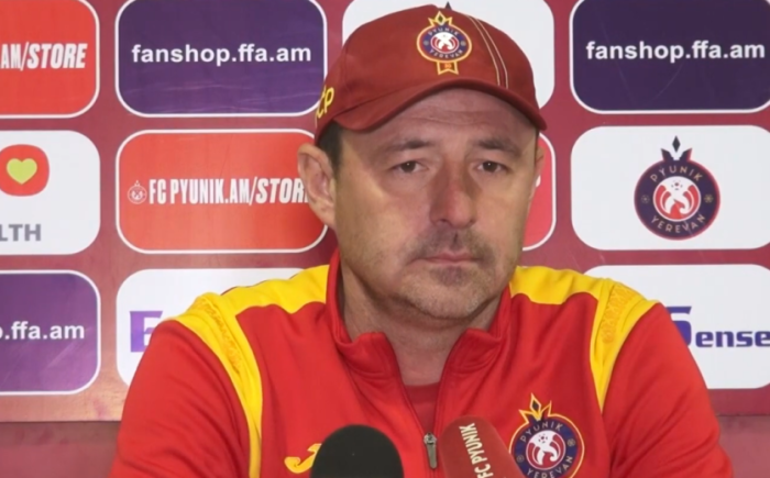 Գոհ չենք արդյունքից․ Հիասթափված ենք․ Ռոման Մոնարյովի հետխաղային ասուլիսը՝ Շիրակի դեմ խաղից հետո (տեսանյութ)