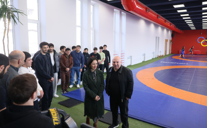 Ժաննա Անդրեասյանն այցելել է Երևանի մի շարք մարզադպրոցներ