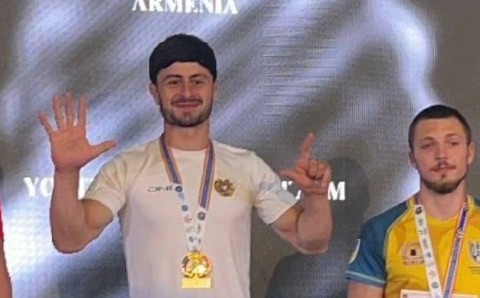 Բազկամարտիկ Արման Մրտեյանը՝ Եվրոպայի 7-ակի չեմպիոն