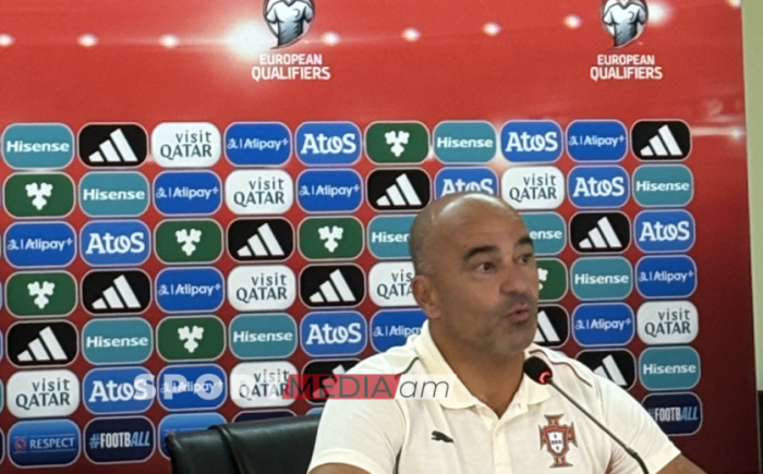 Հայաստանի հավաքականի դեմ հանդիպումը մարտահրավեր է մեր թիմի համար․ Մեծ հարգանք ունենք այս թիմի նկատմամբ․ Ռոբերտո Մարտինես