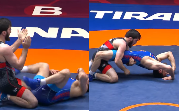 ԵԱ․ Արսեն Հարությունյանը տուշեով պարտվեց Զավուր Ուգուևին ու կպայքարի բրոնզե մեդալի համար