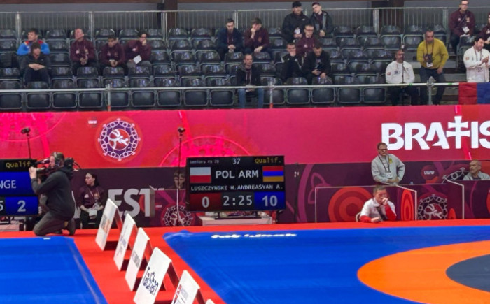 Ըմբշամարտի ԵԱ․ Անդրեասյանն այսօր կպայքարի 2-րդ անընդմեջ չեմպիոնության համար