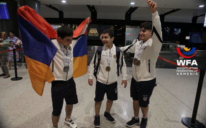 7 ոսկե, 12 արծաթե, 7 բրոնզե մեդալ՝ ծանրամարտի Եվրոպայի պատանիների ու Մ15 տարեկանների առաջնությունում