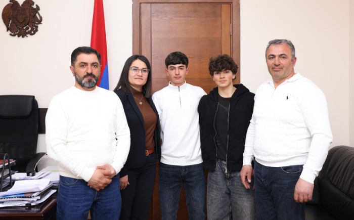 Հասմիկ Ավագյանն ընդունել է Վրաստանի միջազգային մրցաշարում հաղթող ճանաչված հայ լեռնադահուկորդներին