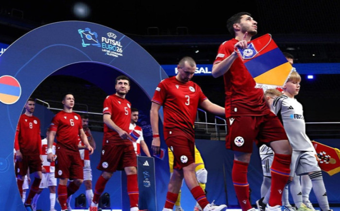 Ֆուտզալի Հայաստանի հավաքականը ՈւԵՖԱ-ի վարկանիշային աղյուսակում 9-րդն է