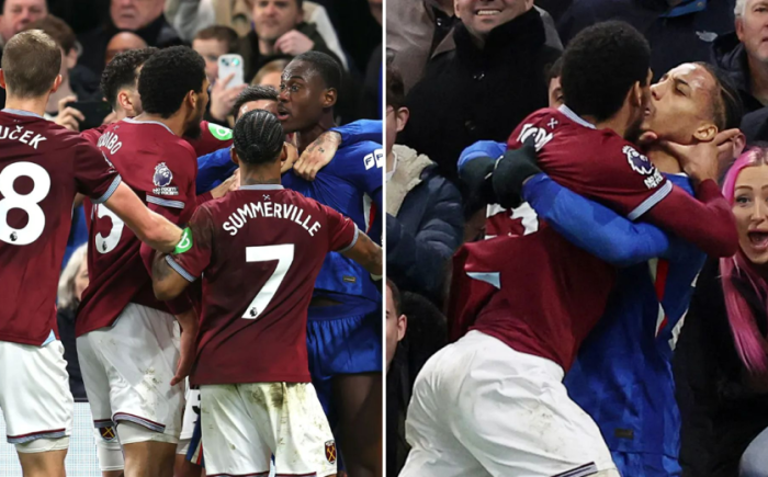 Անգլիայի ֆուտբոլի ասոցիացիան պատժել է Չելսիին և Վեստ Հեմին՝ ֆուտբոլիստների միջև տեղի ունեցած քաշքշուկի համար