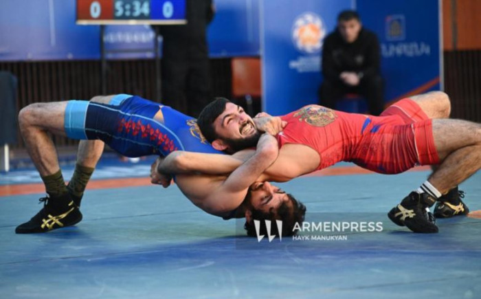 Հայտնի են Հայաստանի հունահռոմեական ոճի ըմբշամարտի առաջնության չեմպիոնները