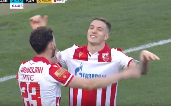 Ցրվենա Զվեզդան հաղթեց․ Տիկնիզյանը՝ գոլային փոխանցման հեղինակ (տեսանյութ)