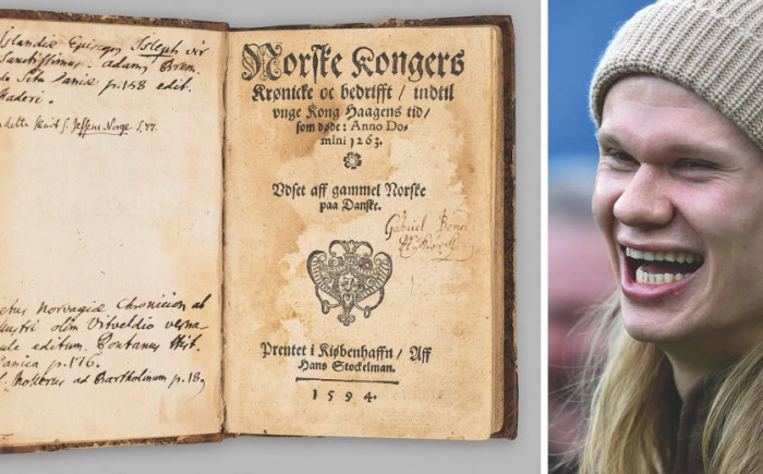 Էրլինգ Հոլանդը գնել է ամենաթանկ նորվեգական գիրքը