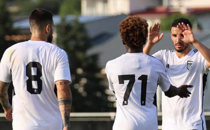 Նոան 9։0 հաշվով հաղթել է Սլովենիայի 3-րդ դիվիզիոնի սիրողական թիմին