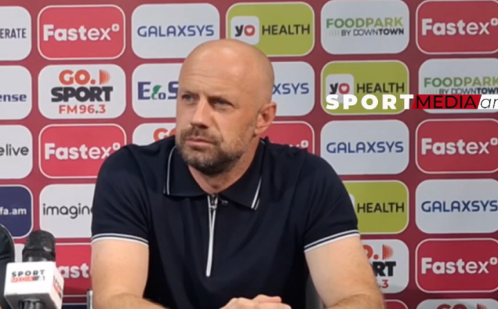 Հեշտ չէր Բուդապեշտից հետո մի քանի օր անց խաղալ․ Սանդրո Պերկովիչը՝ Շիրակի հետ խաղից հետո (տեսանյութ)