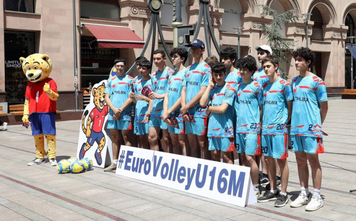 Երևանում այսօր մեկնարկում է վոլեյբոլի Եվրոպայի Մ16 տարեկան տղաների առաջնությունը. Հայաստանի հավաքականի հայտացուցակը