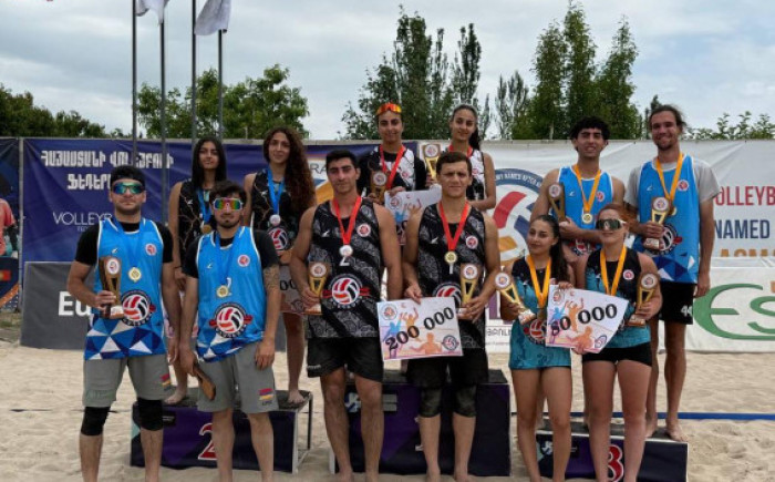 Հայտնի են ՀՀ լողափնյա վոլեյբոլի 2025 թվականի առաջնության հաղթողները