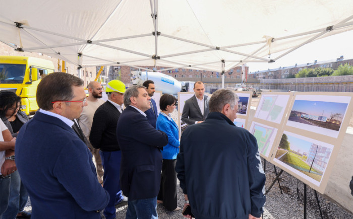 ԿԳՄՍ նախարարն ու ՀՖՖ նախագահը հետևել են Հայաստանում Յուվենտուսի ֆուտբոլային ակադեմիայի կառուցման աշխատանքներին