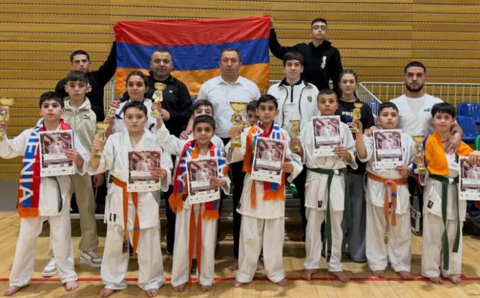 Հայ մարզիկները ոսկե, արծաթե և բրոնզե մեդալներ են նվաճել Կիոկուշին կարատեի Եվրոպայի գավաթ մրցաշարում