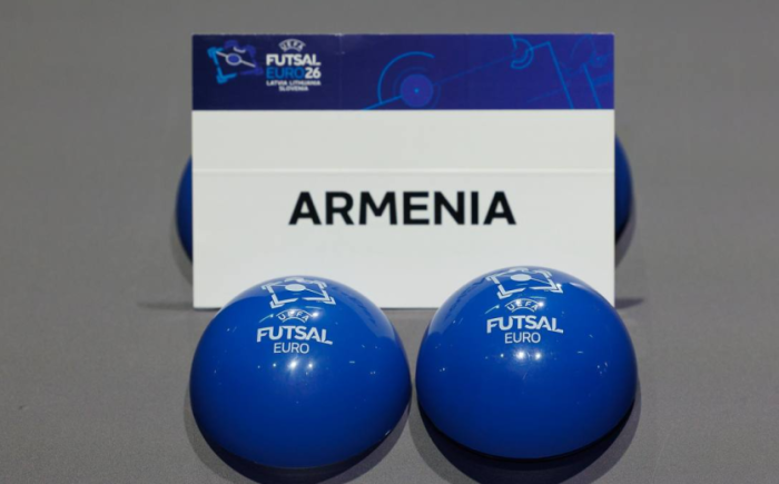 ԵՎՐՈ 2026․ Ֆուտզալի Հայաստանի հավաքականն իմացավ իր մրցակիցներին
