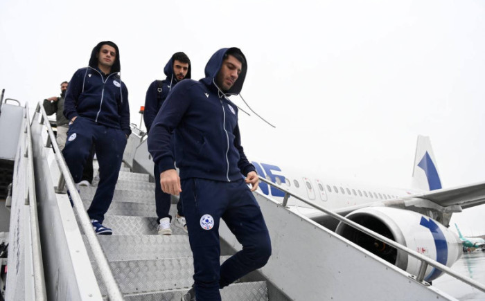 Հայաստանի ազգային հավաքականը ժամանել է Թբիլիսի 