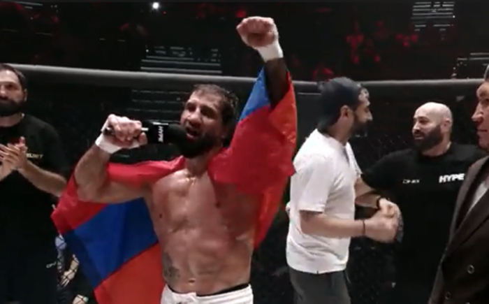 Դավիթ Խաչատրյանը մեկ երեկոյի ընթացքում 2 անգամ հաղթեց ղազախ մրցակցին