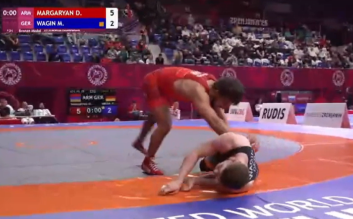 Մ23 ԵԱ․ Դավիթ Մարգարյանը՝ բրոնզե մեդալակիր