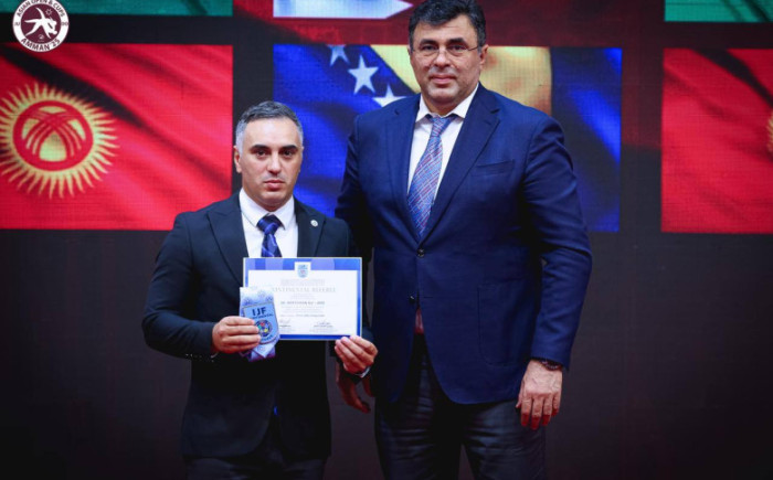 Գոռ Մկրտչյանը ստացել է Ձյուդոյի միջազգային ֆեդերացիայի մայրցամաքային մրցավարի որակավորում