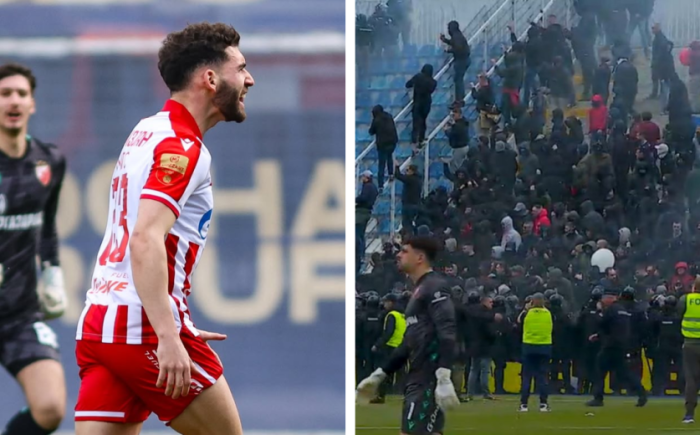 Երկրպագուներից մեկը թքել է Տիկնիզյանի վրա․ Նաիրին հանգստացրել են թիմակիցները (տեսանյութ)