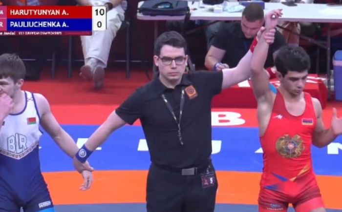 Մ23 ԵԱ․ Արման Հարությունյանը՝ բրոնզե մեդալակիր