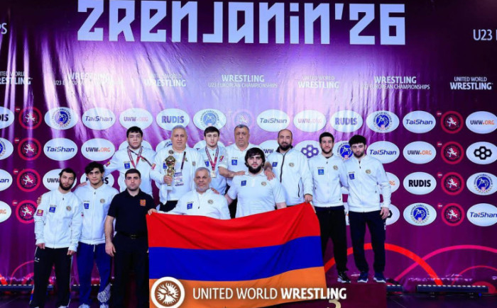 Ըմբշամարտի Մ23 ԵԱ. Հունահռոմեականները թիմային հաշվարկում 2-րդն են