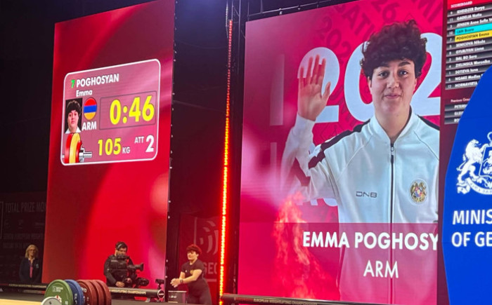 19-ամյա Էմմա Պողոսյանը՝ ծանրամարտի Եվրոպայի չեմպիոն (տեսանյութ)