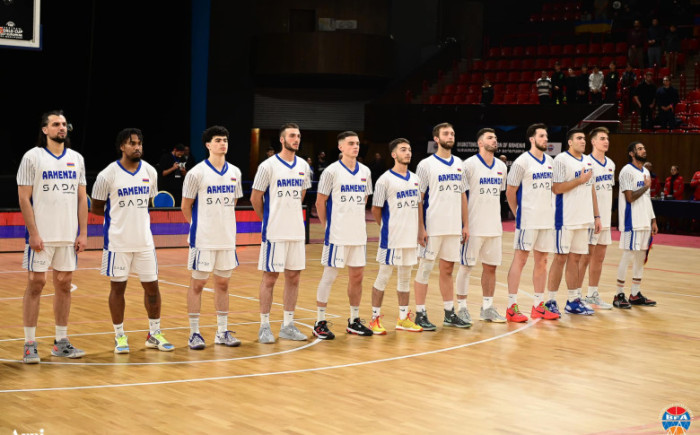 Բասկետբոլ. Հայաստանի հավաքականի հայտացուցակն Ալբանիայի դեմ ԱԱ-ի խաղում