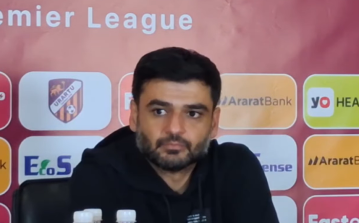 Ափսոսում եմ, որ չհաղթեցինք․ Ռոբերտ Արզումանյանը՝ Փյունիկի հետ խաղից հետո (տեսանյութ)