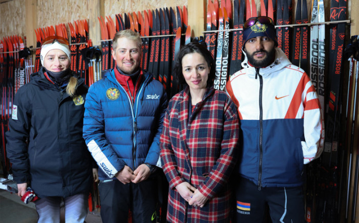 Ժաննա Անդրեասյանն այցելել է Աշոցքում մարզվող դահուկավազորդներին. նրանք կմասնակցեն Օլիմպիական խաղերին