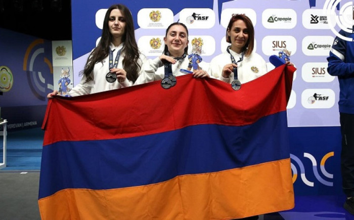 Հայ հրաձիգները 4 ոսկե, 8 արծաթե և 1 բրոնզե մեդալ են նվաճել Երևանում անցկացված Եվրոպայի առաջնությունում