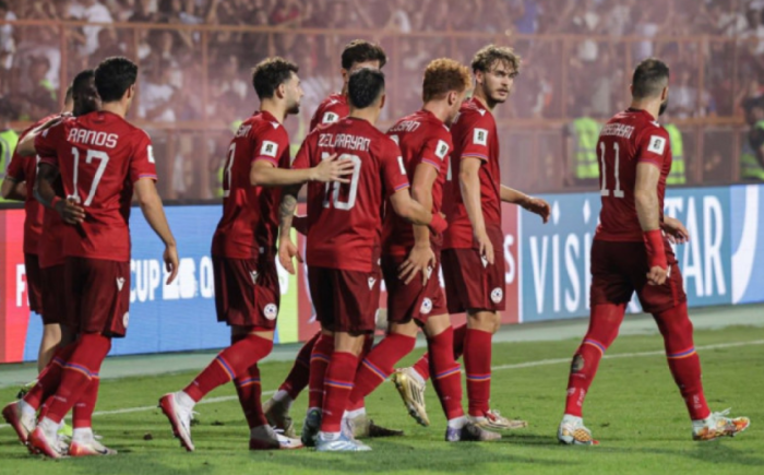 ՖԻՖԱ–ն հրապարակել է ազգային հավաքականների դասակարգման թարմացված աղյուակը