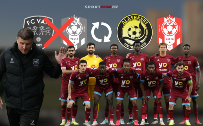 Sportmedia Inside. Արմատական փոփոխություններ Ալաշկերտում․ Վիստան հեռացել է Վանից ու գնել Ալաշկերտի բաժնեմասը
