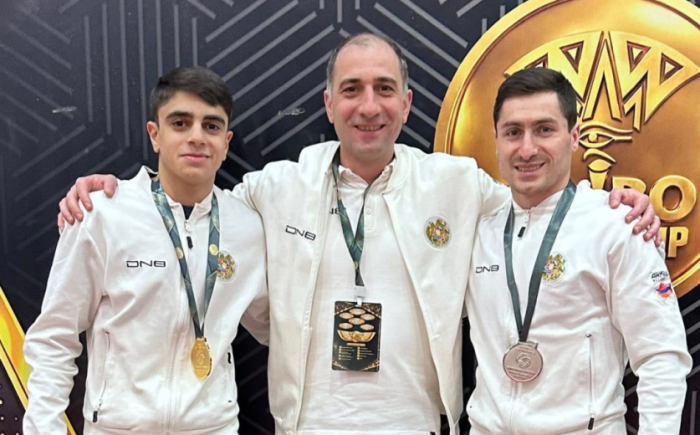 Աշխարհի գավաթ․ Համլետ Մանուկյանը՝ ոսկե, Արթուր Ավետիսյանը՝ արծաթե մեդալակիր