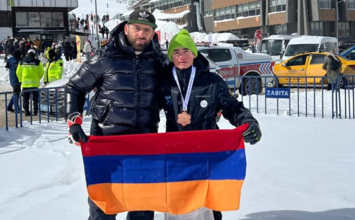 Բրոնզե մեդալ՝ Թուրքիայում անցկացված լեռնադահուկային սպորտի միջազգային մրցաշարից