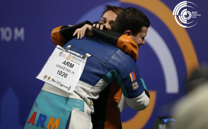 Հայաստանը կրկին Եվրոպայի փոխչեմպիոն ունի Երևանում ընթացող հրաձգության առաջնությունում