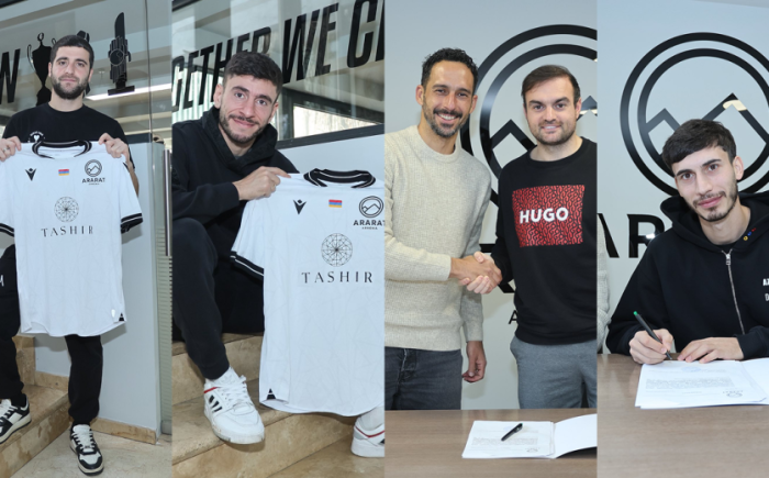Արարատ-Արմենիան երկարաձգել է պայմանագիրը 4 հայ ֆուտբոլիստի հետ